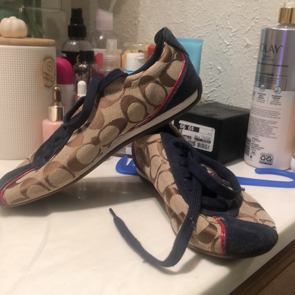 Coach Devin signature C suede Sneakers - Picture 7 of 7